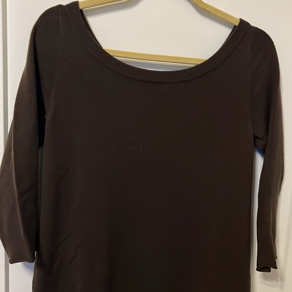Brown cashmere Juicy Couture dress - Picture 3 of 6